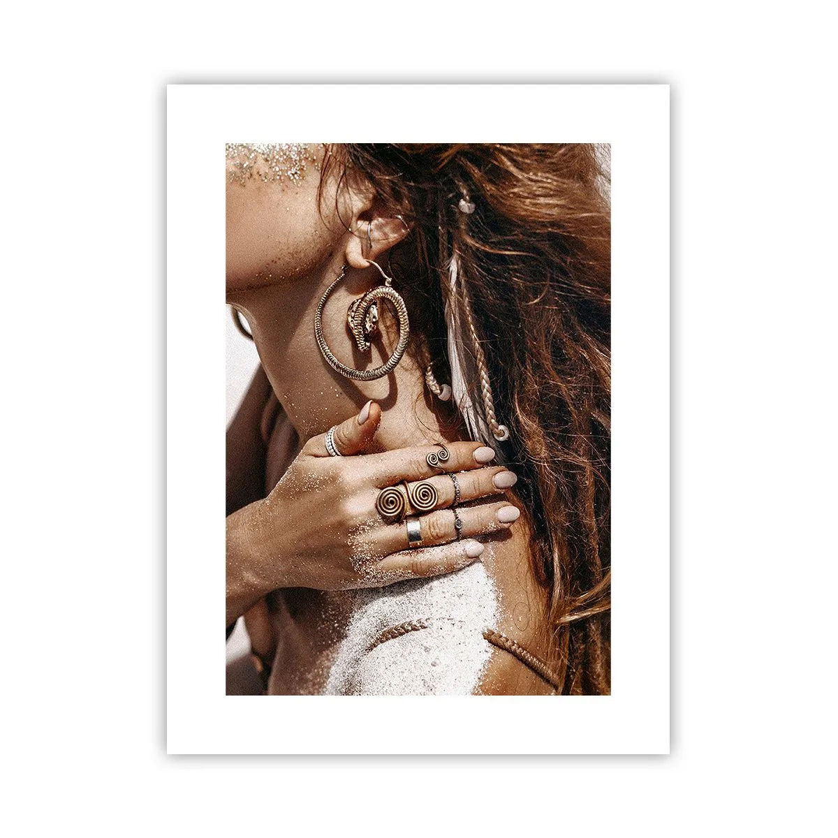 Poster - Regina plajei sălbatice - 30x40 cm