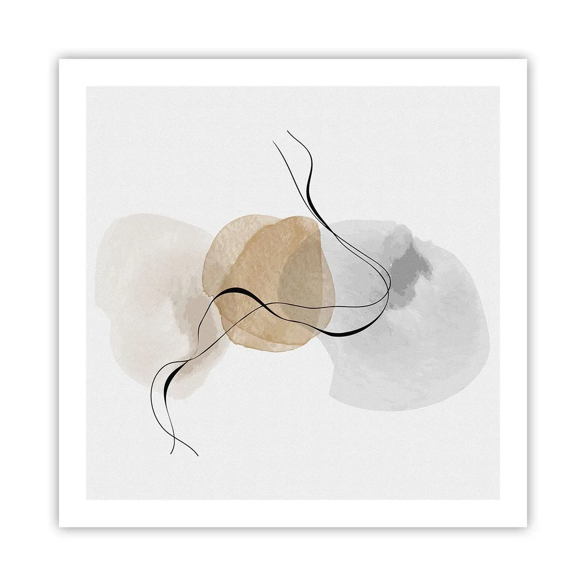 Poster - Mărgele de aer - 60x60 cm