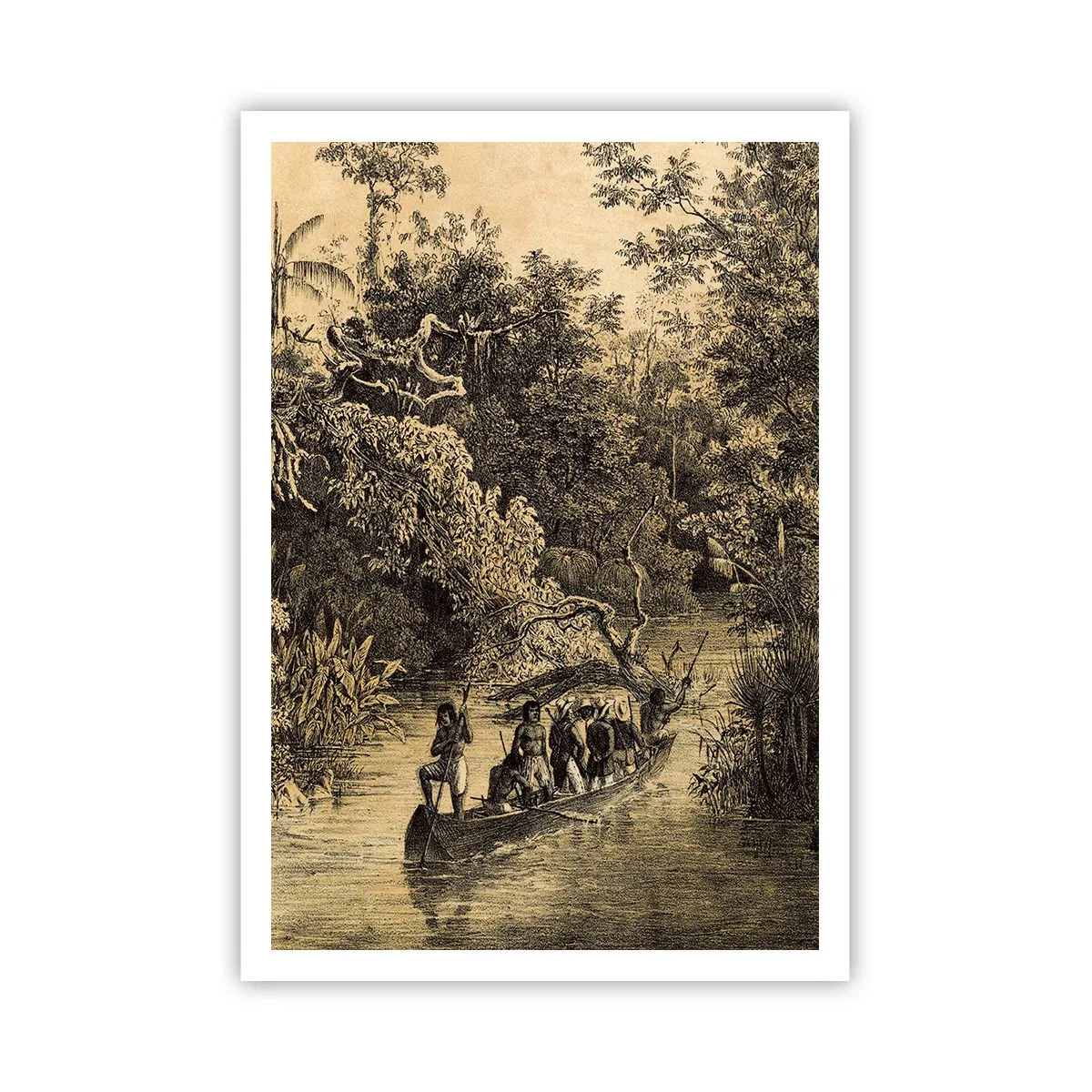 Poster - Călătorie la sursă - 70x100 cm