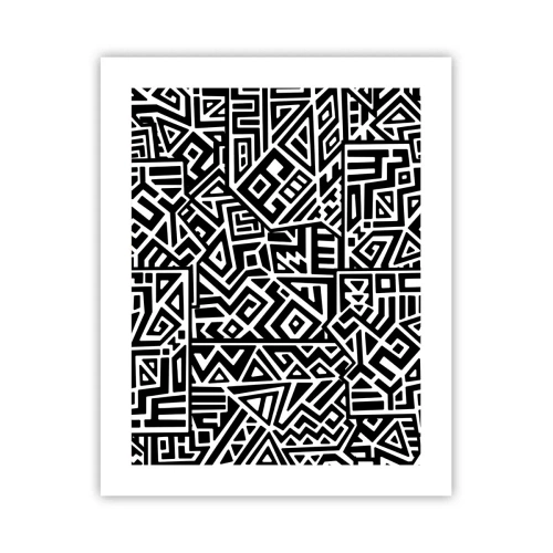 Poster - Compoziție precolumbiană - 40x50 cm