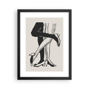 Poster în ramă neagră - Atributul feminin - 30x40 cm
