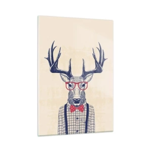 Tablou pe sticlă - O extravaganță jucăușă - 50x70 cm