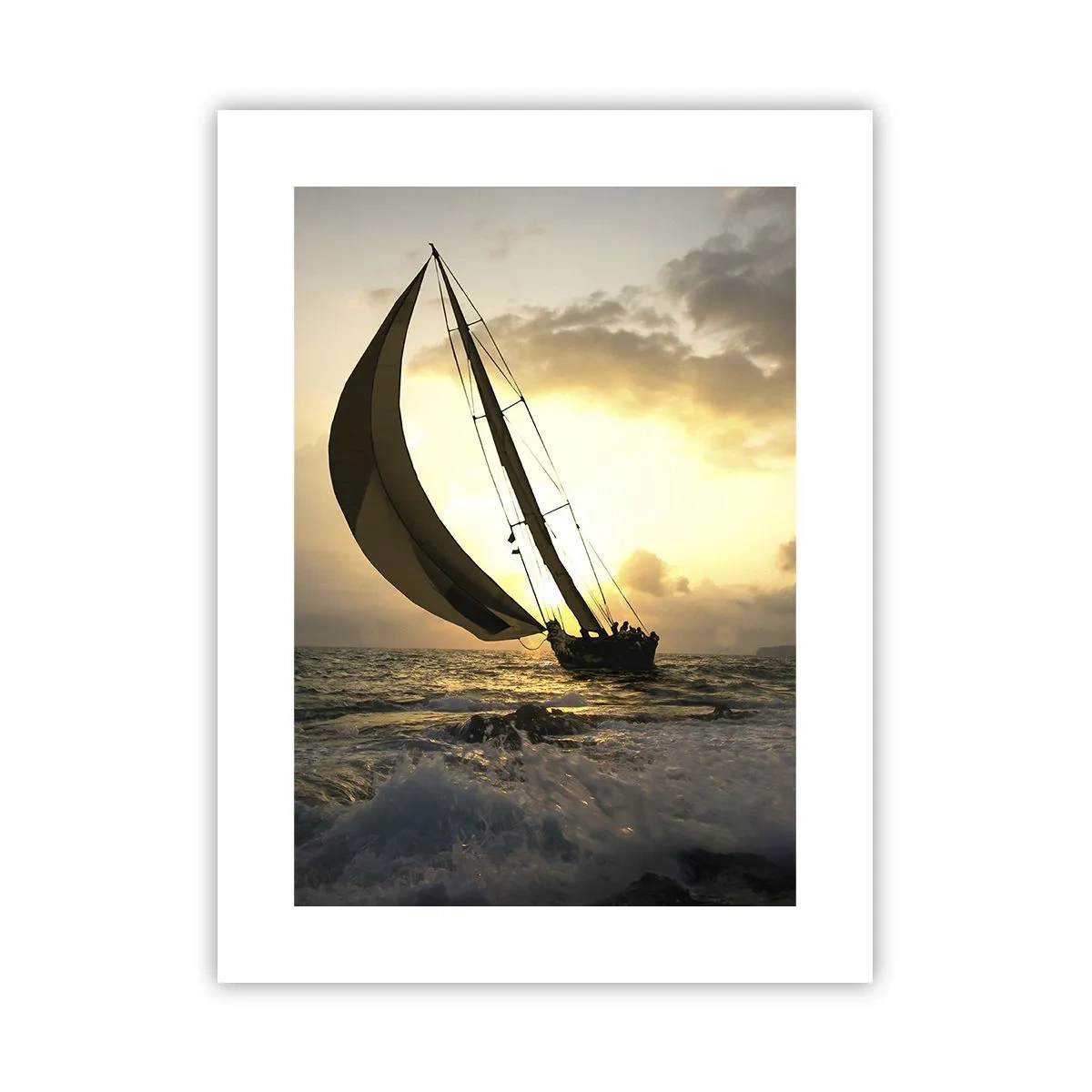 Poster - Vânt în jos și în sus - 30x40 cm