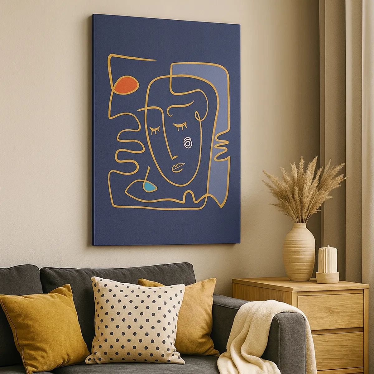 Tablou pe pânză - În reverie - 50x70 cm