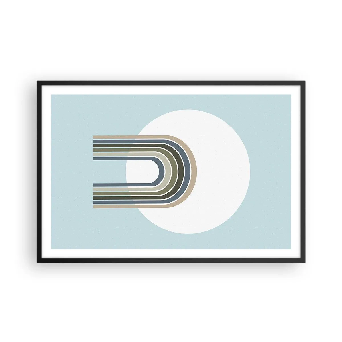 Poster în ramă neagră - Atracție irezistibilă - 91x61 cm