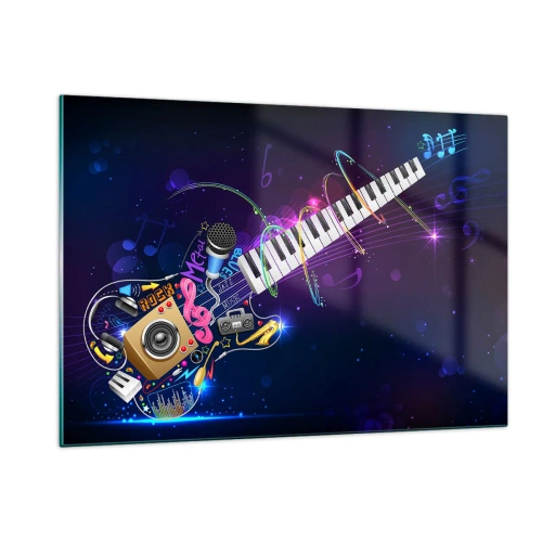 Tablou pe sticlă - Și totul este în regulă - 120x80 cm