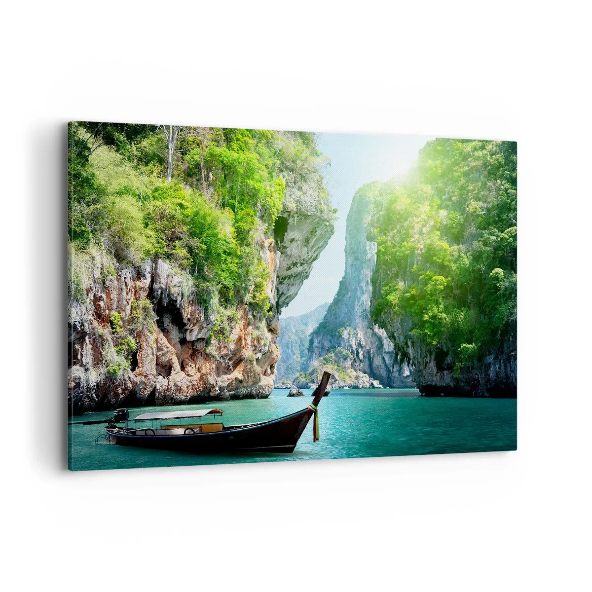 Tablou pe pânză - Invitație la o călătorie exotică - 100x70 cm