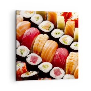 Tablou pe pânză - Culorile și aromele Asiei - 50x50 cm