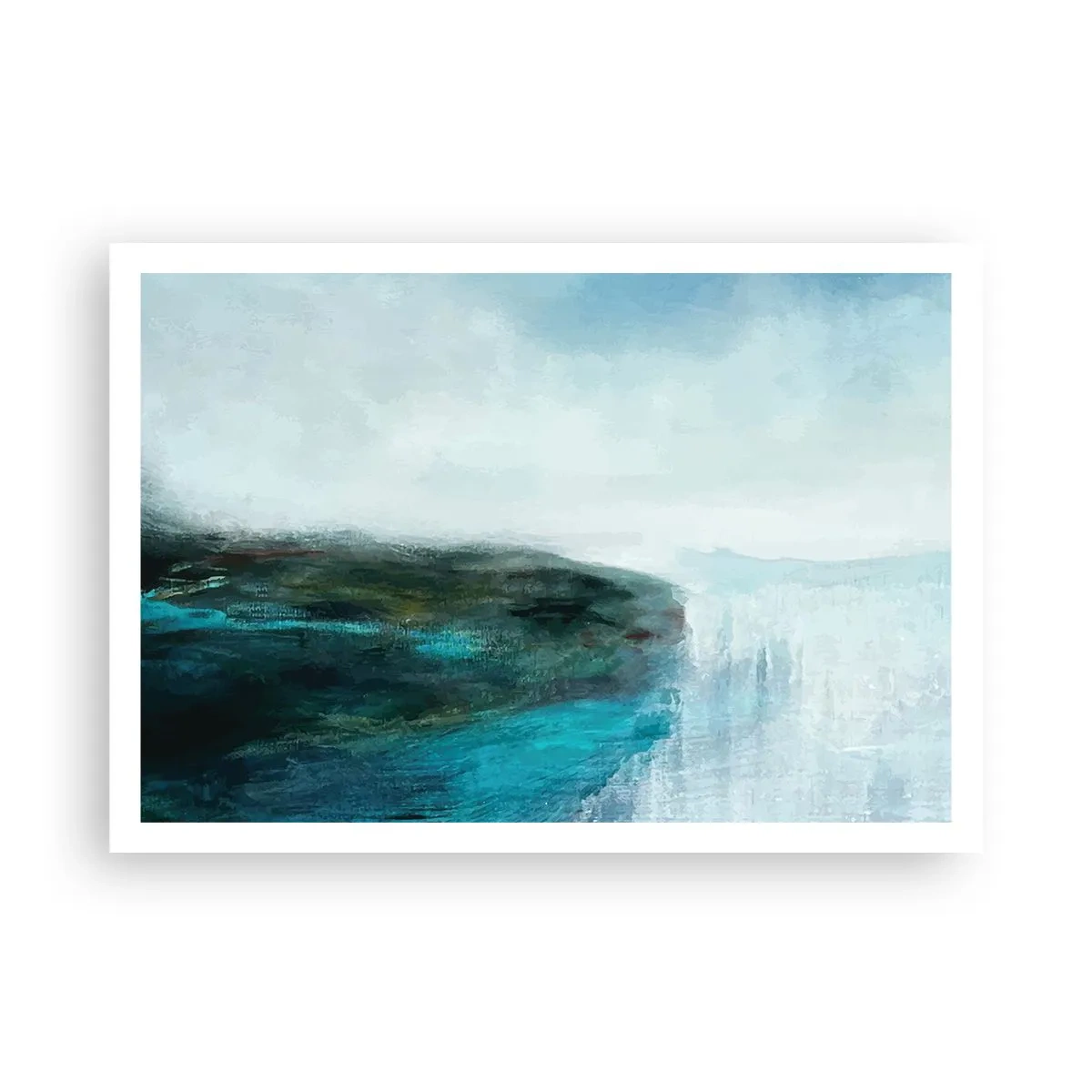 Poster - Abstracție maritimă - 100x70 cm