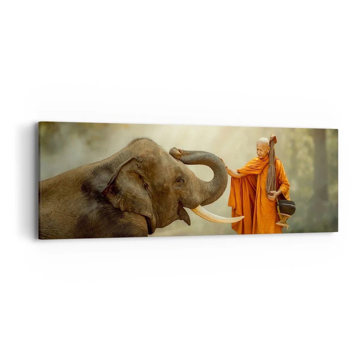 Tablou pe pânză - Întâlnire în călătorie - 90x30 cm