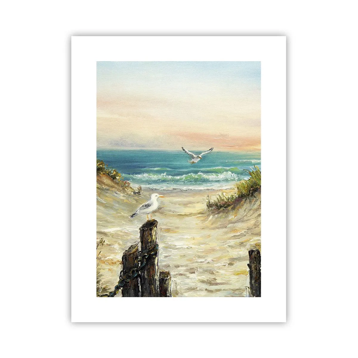 Poster - Retragere fără vânt - 30x40 cm
