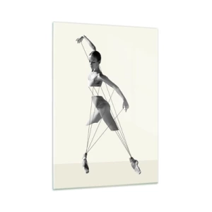 Tablou pe sticlă - Într-un teatru de lumină - 50x70 cm