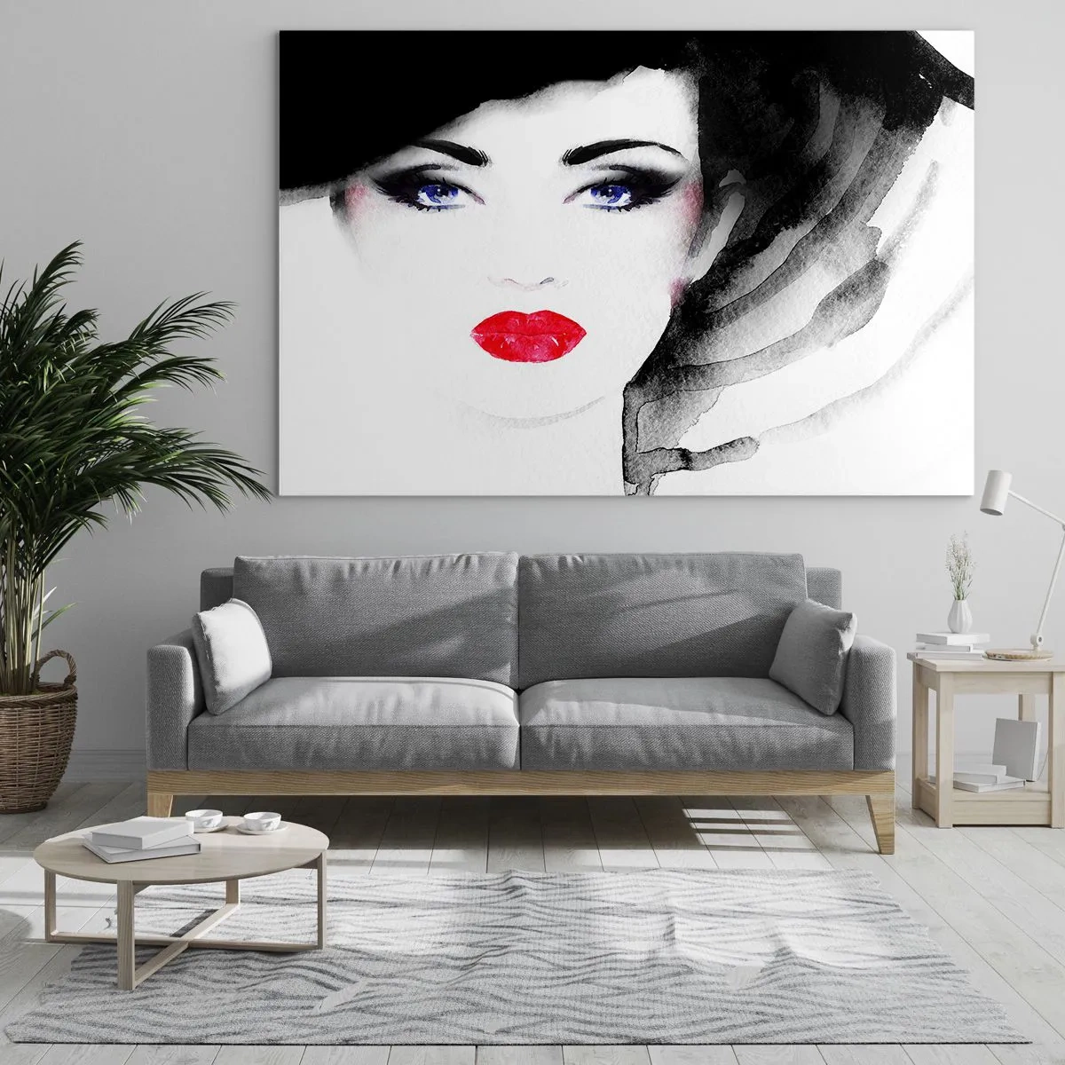 Tablou pe sticlă - Respinge și cheamă - 120x80 cm