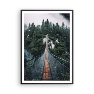 Poster în ramă neagră - Numai pentru vulturi - 70x100 cm