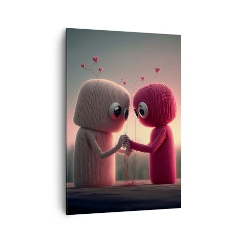 Tablou pe pânză - Toată lumea are voie să iubească - 70x100 cm