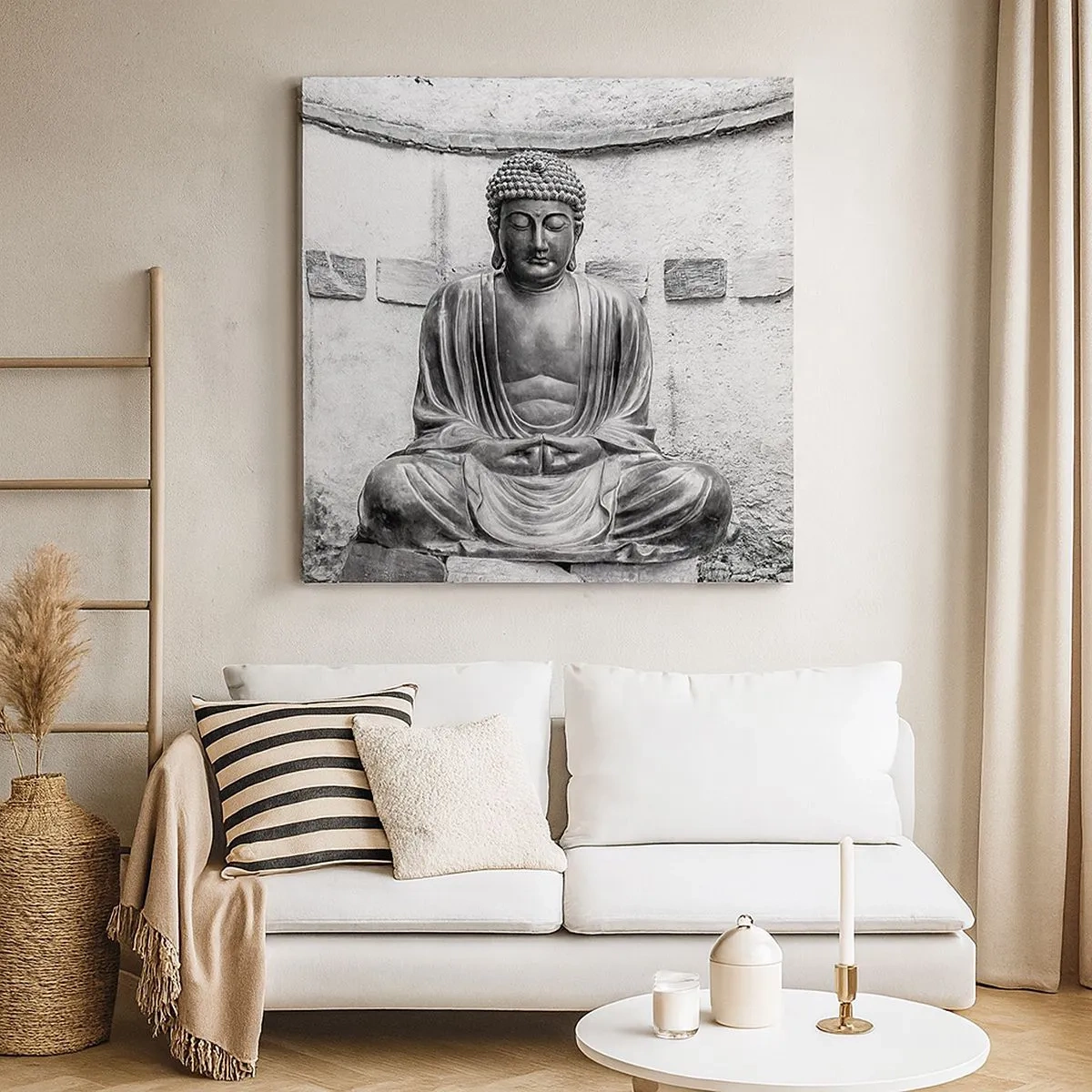 Tablou pe pânză - La sursa păcii - 30x30 cm