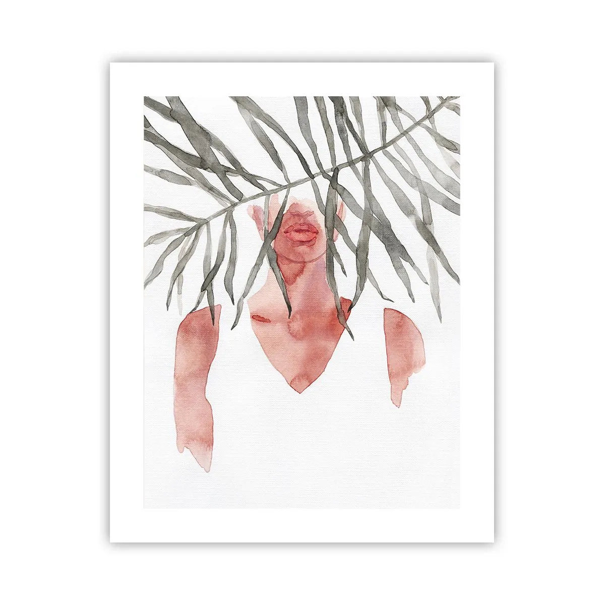 Poster - Doamna de la tropice - 40x50 cm