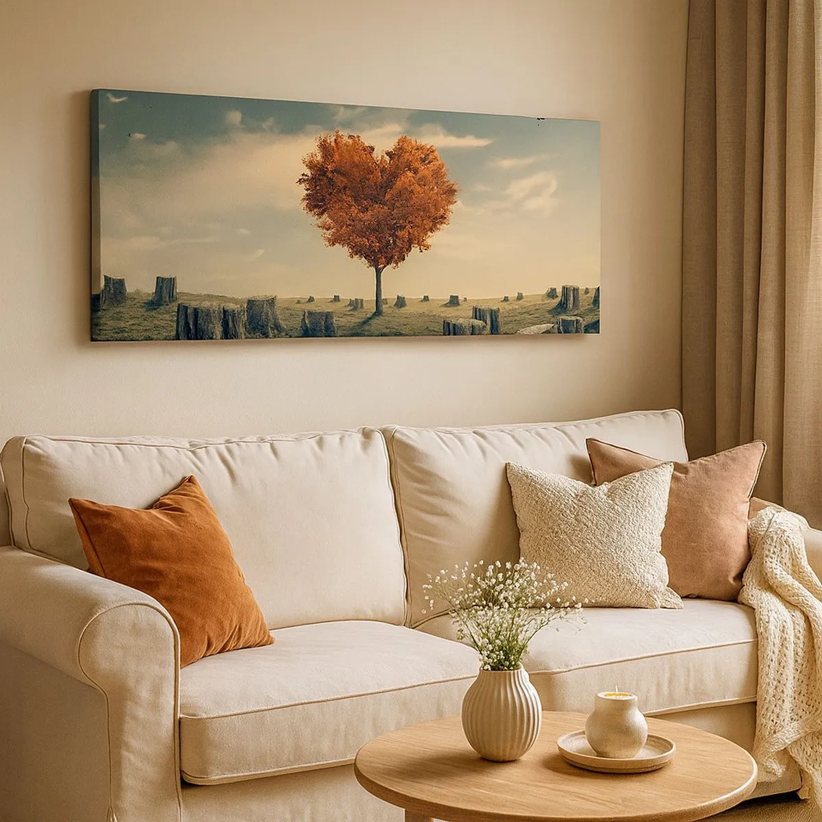 Tablou pe pânză - Încă mai există speranță - 100x40 cm