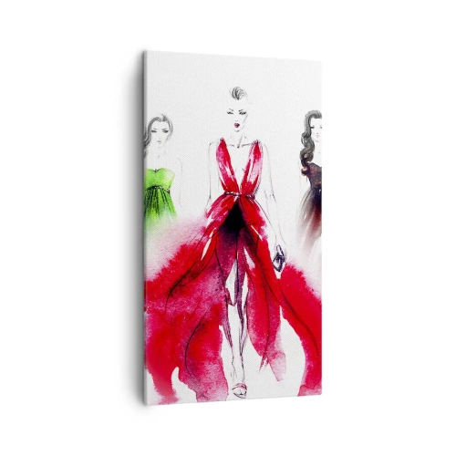 Tablou pe pânză - Chef de ținute - 45x80 cm