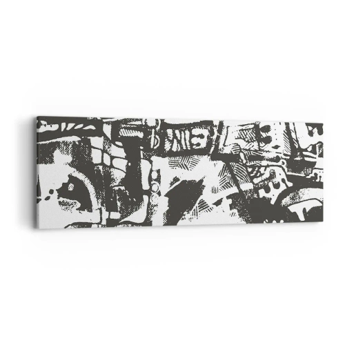 Tablou pe pânză - Ordine sau haos? - 90x30 cm