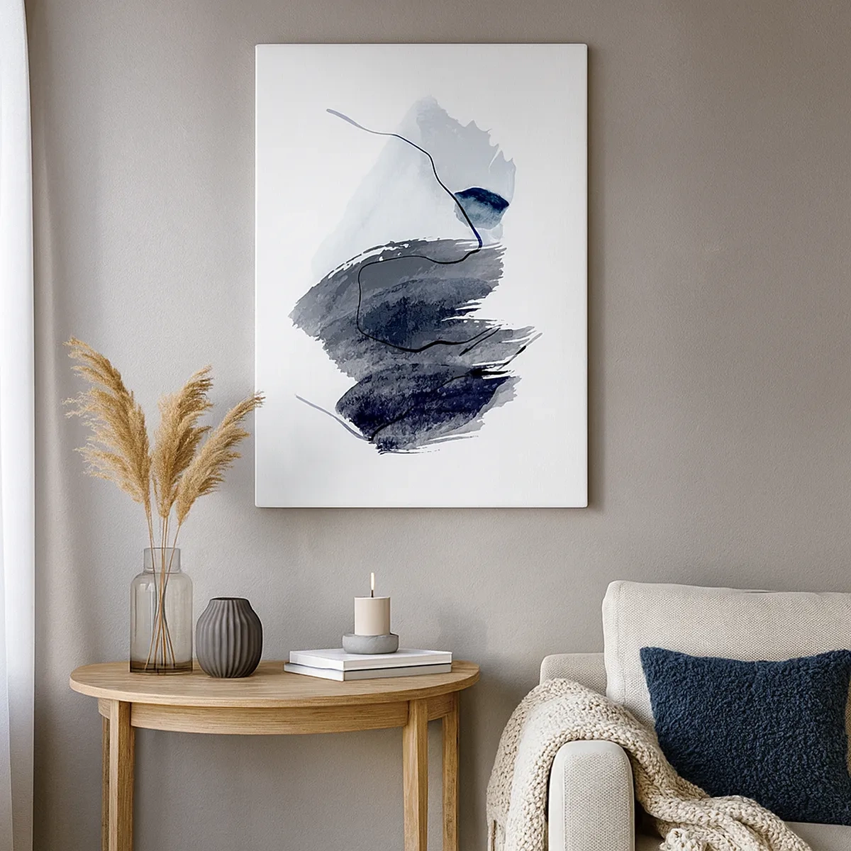 Tablou pe pânză - Intensitate și mișcare - 50x70 cm