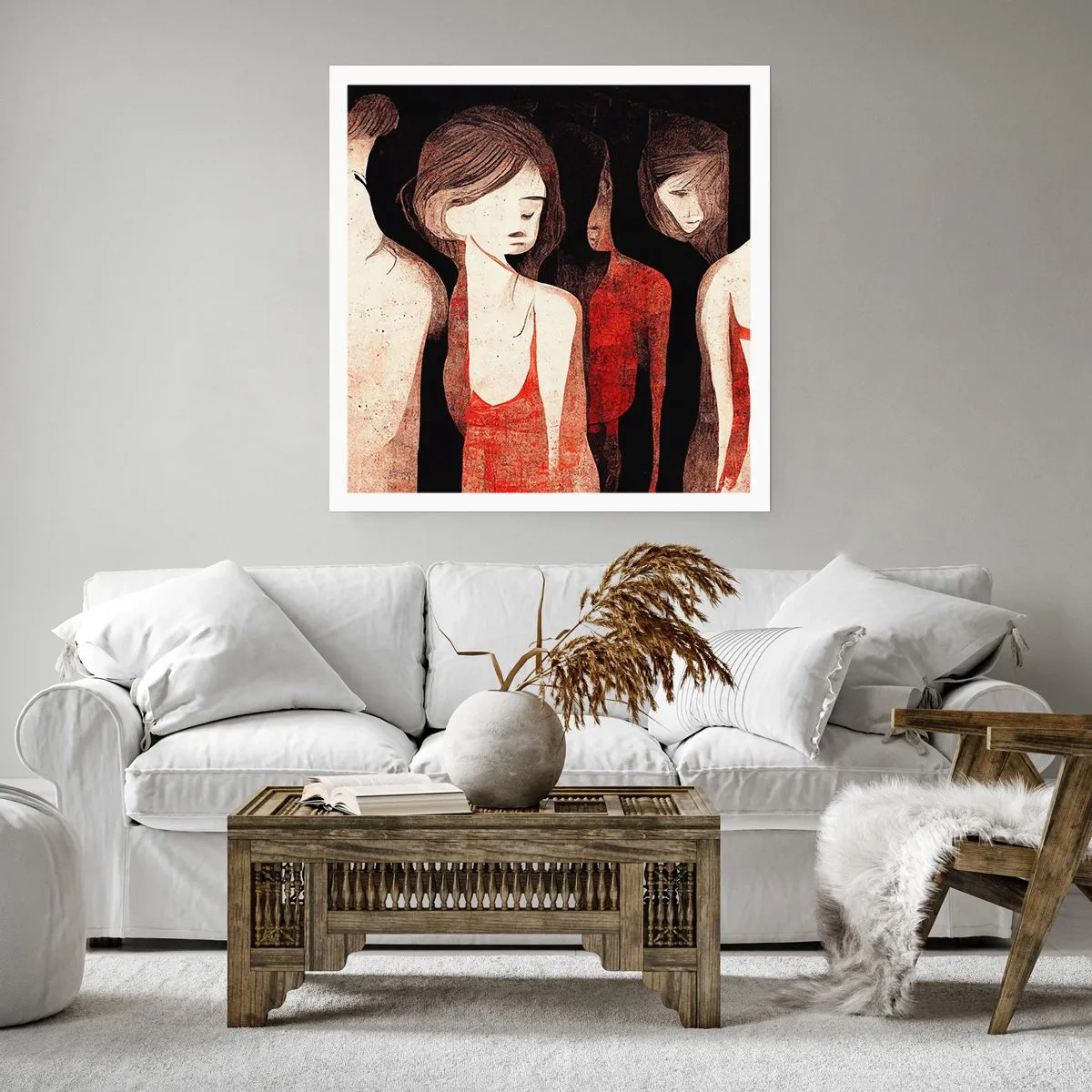 Poster - Madonele întunericului - 30x30 cm