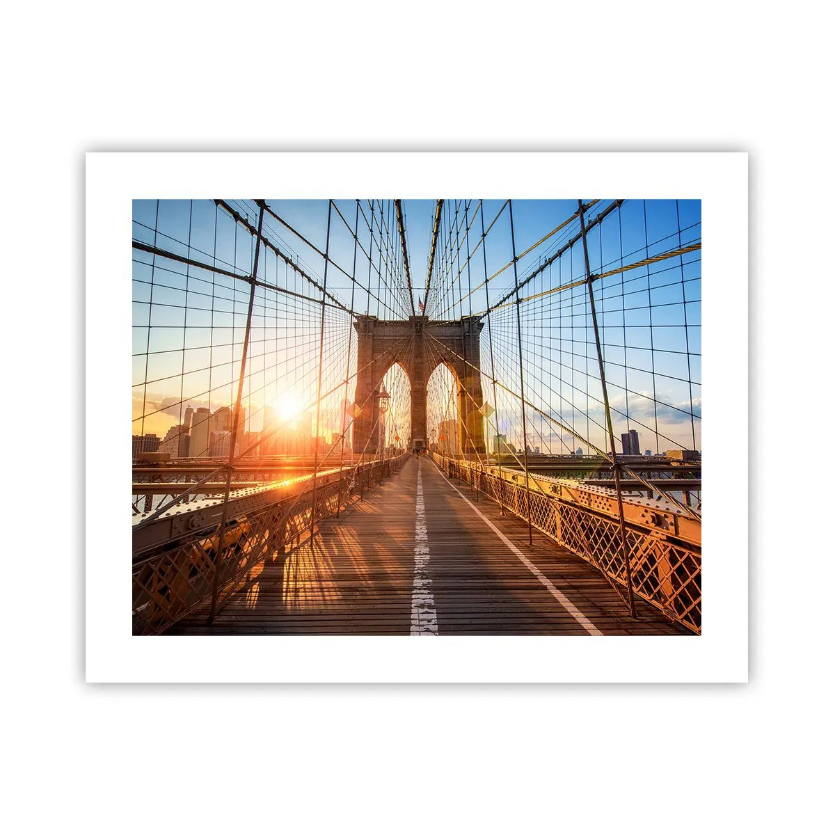 Poster - Pe podul de aur - 50x40 cm