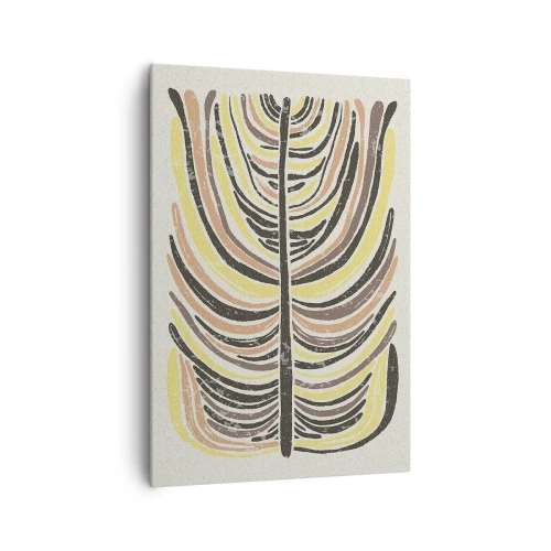 Tablou pe pânză - Abstracția plină de viață - 70x100 cm