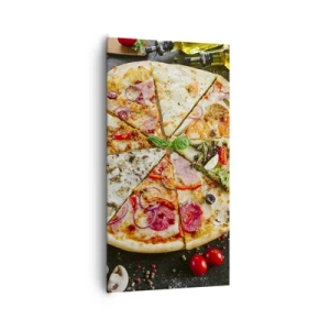 Tablou pe pânză - Un evantai de arome - 65x120 cm