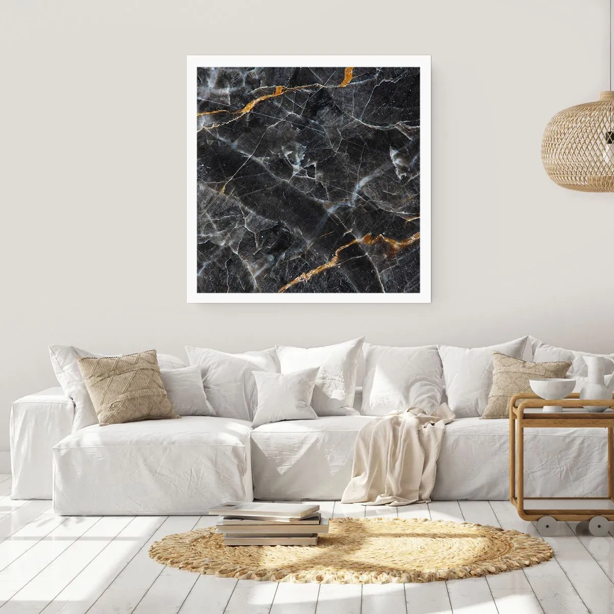 Poster - Viața interioară a unei pietre - 40x40 cm