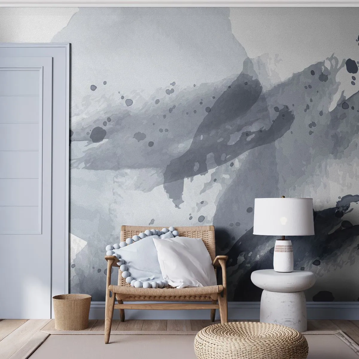 Tapet Premium Sand - Un studiu al naturii de apă - Abstracția, Bucată, Model modern - 350x256 cm