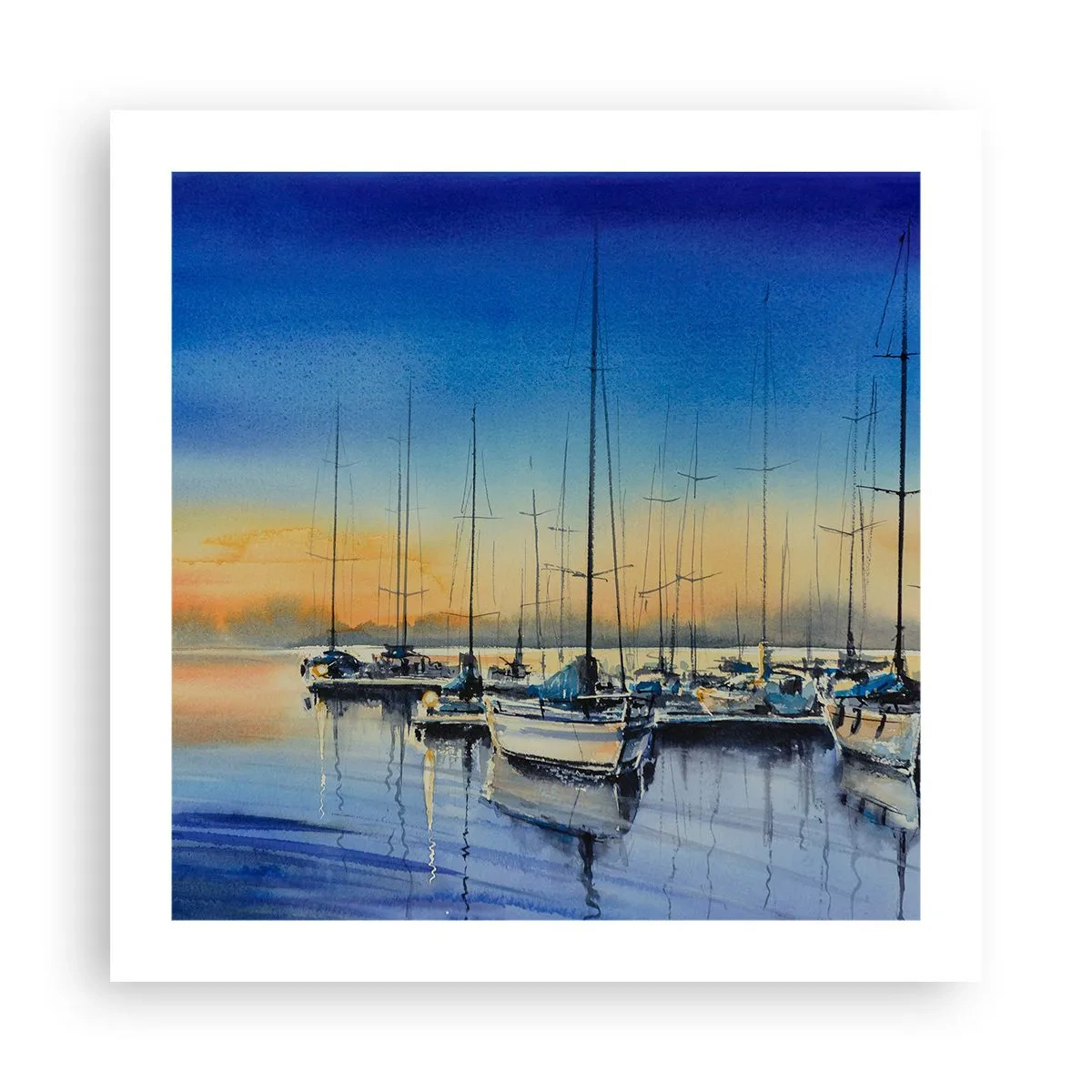 Poster - Sfârșitul unei zile bune - 50x50 cm