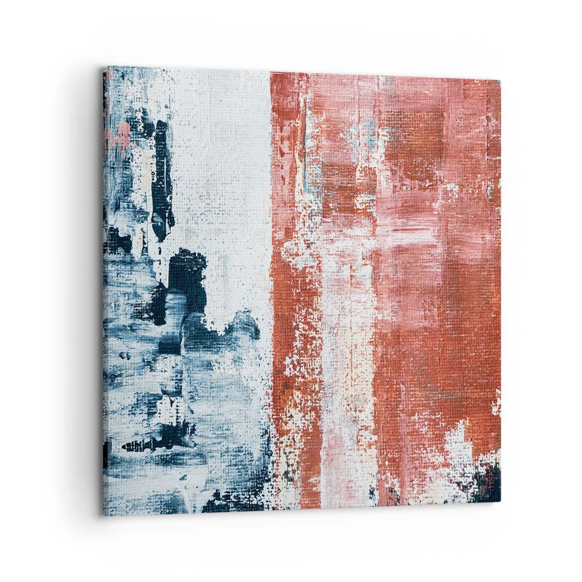 Tablou pe pânză - Jumi-juma abstract - 50x50 cm