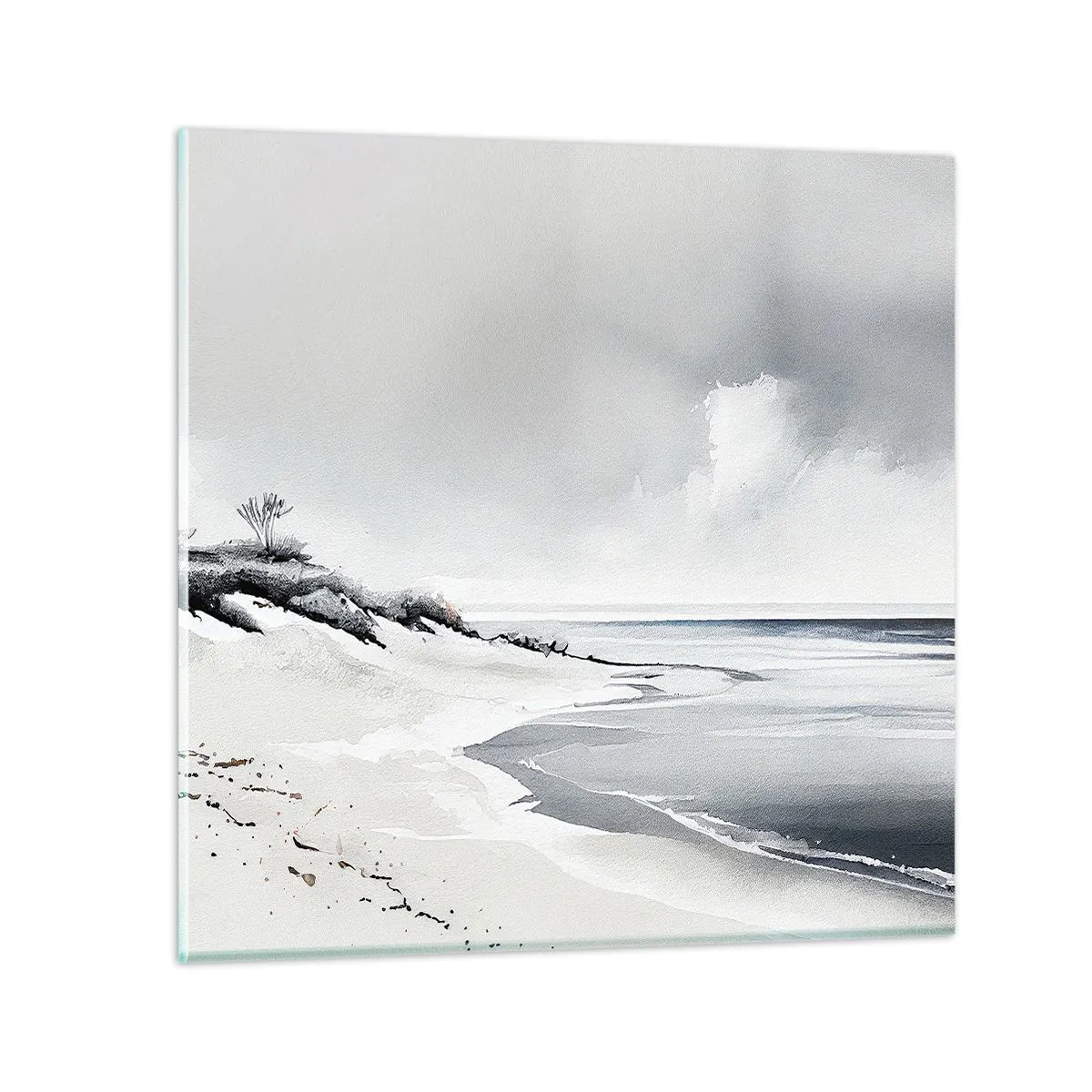 Tablou pe sticlă - Întotdeauna împreună - 30x30 cm