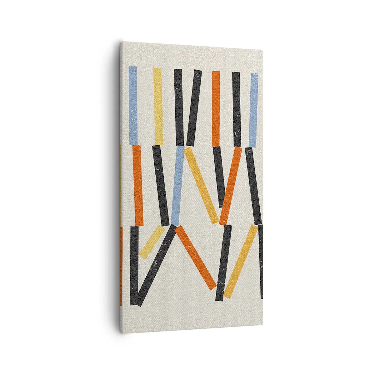 Tablou pe pânză - Compoziție la nivel - 55x100 cm