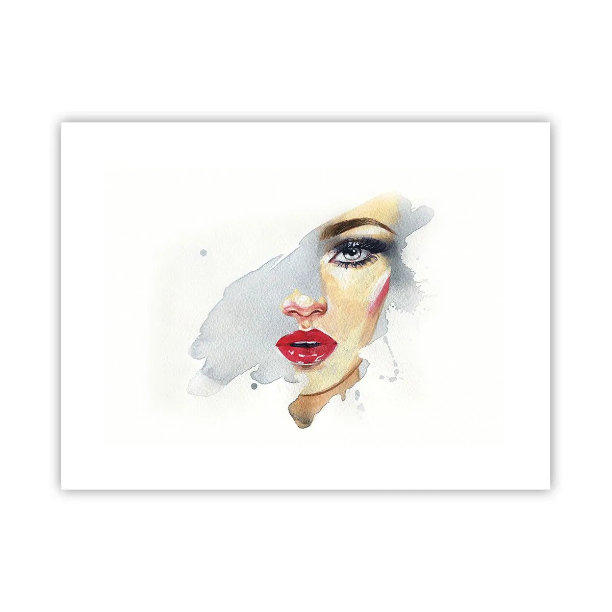 Poster - Reflecție într-o picătură de apă - 40x30 cm