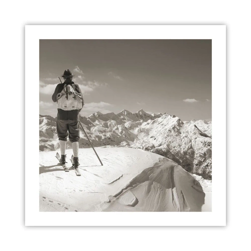 Poster - Și munții sunt la fel - 50x50 cm