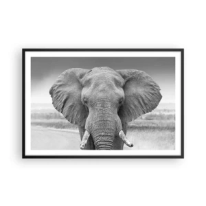 Poster în ramă neagră - Bun venit în lumea mea - 91x61 cm