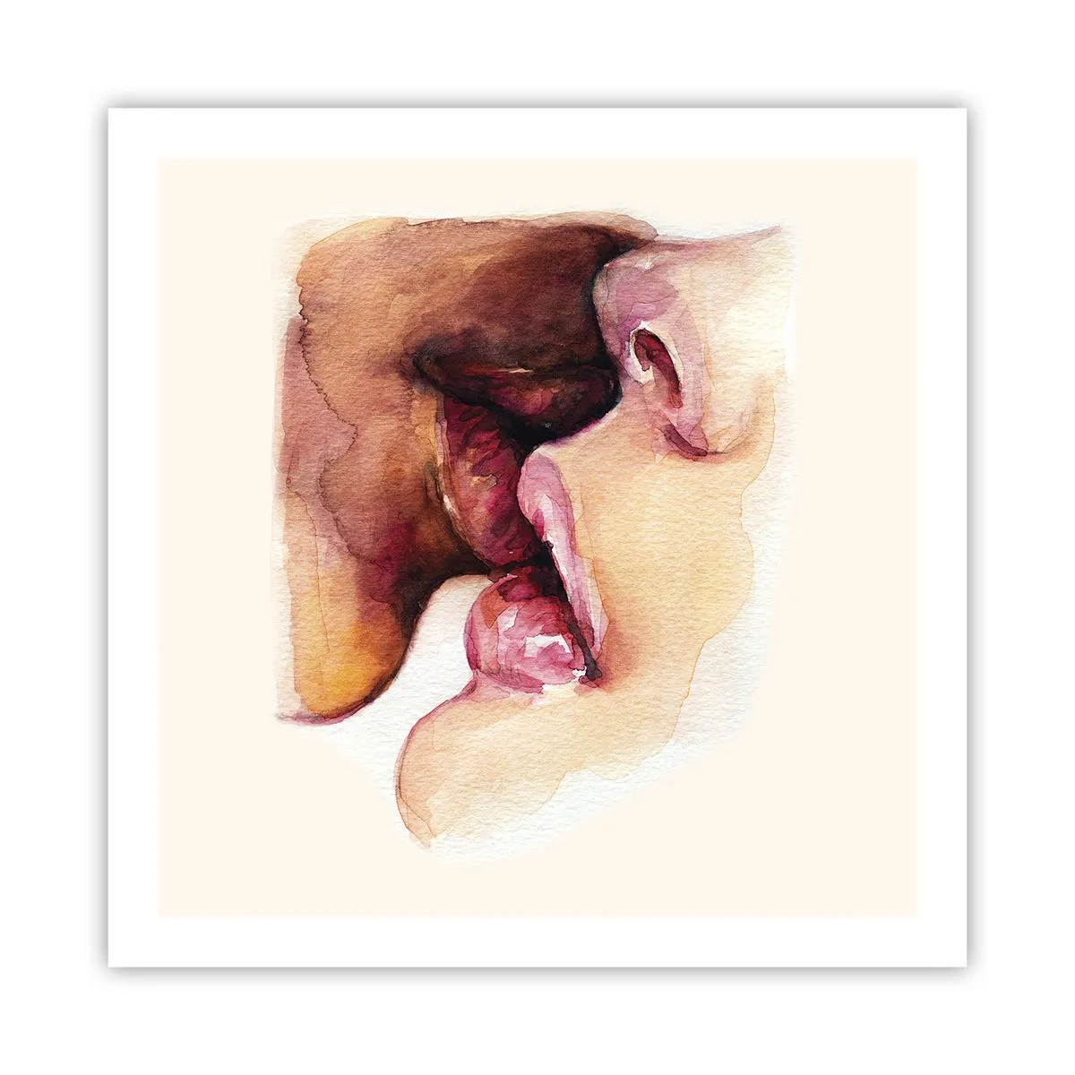 Poster - Ca ziua și noaptea, ca cerul și pământul - 60x60 cm
