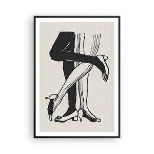 Poster în ramă neagră - Atributul feminin - 70x100 cm