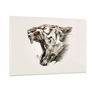 Tablou pe sticlă - Știți deja cine este la conducere - 120x80 cm