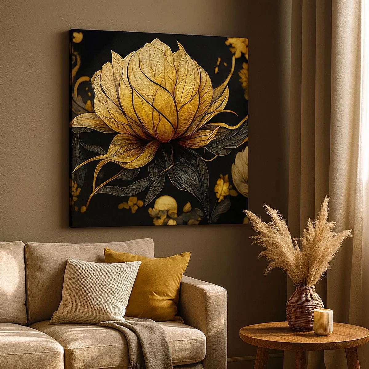 Tablou pe pânză - Fragilitate subtilă - 30x30 cm