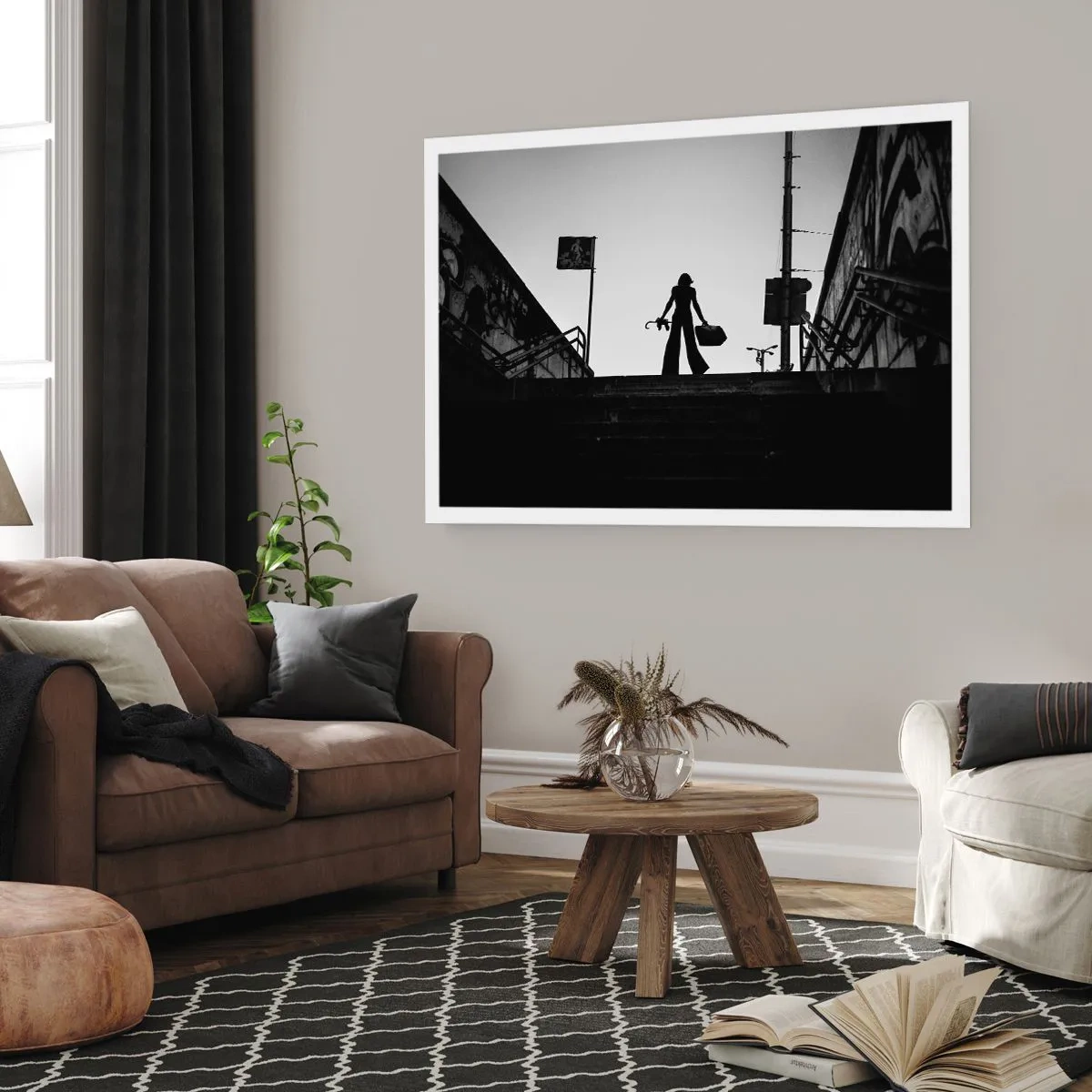 Poster - Rătăcire urbană - 50x40 cm