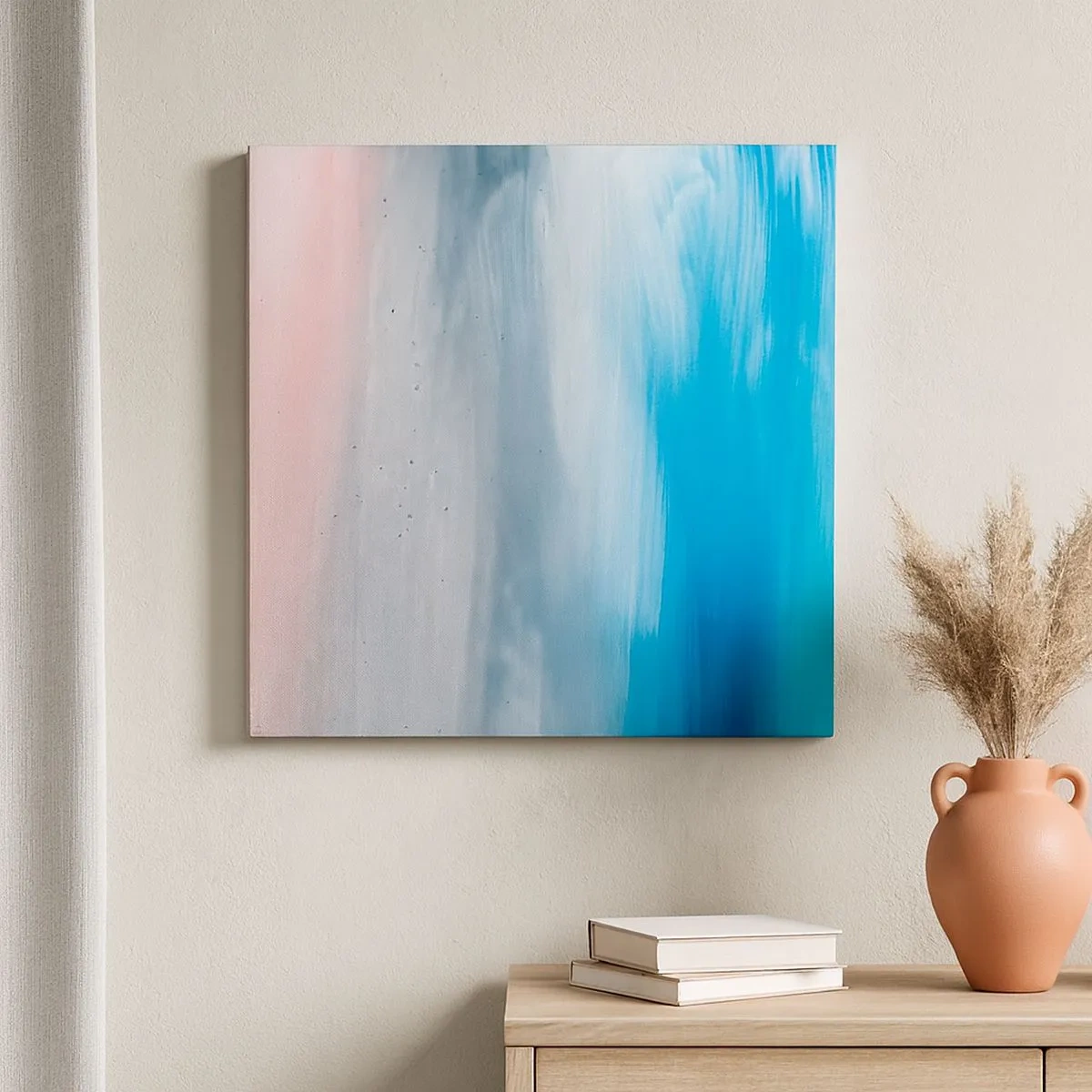 Tablou pe pânză - Elemente: aer - 30x30 cm