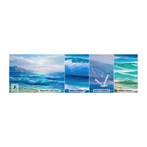Mostră tapet autocolant Deluxe Sticker - Oferă alinare - Abstracția, Mare, Grafică - 100x30 cm