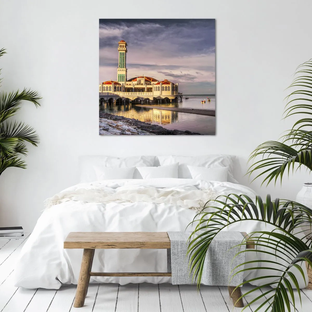 Tablou pe pânză - Un templu al naturii - 40x40 cm