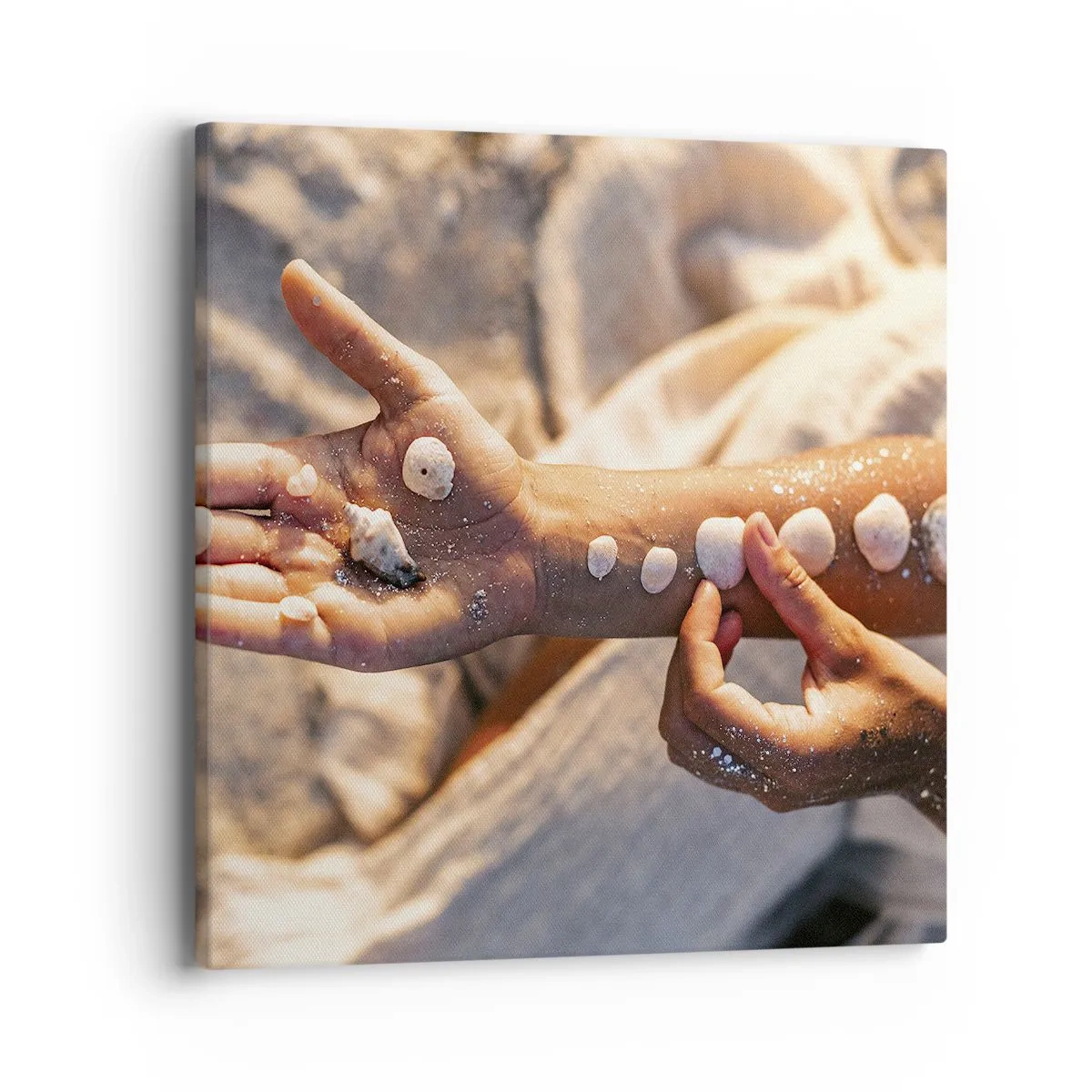 Tablou pe pânză - Frumusețe la îndemână - 40x40 cm