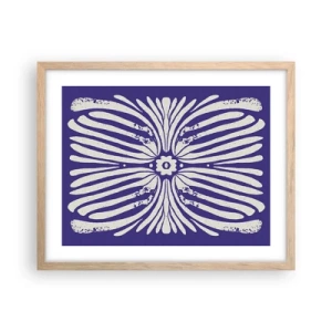 Poster în ramă de stejar deschis - Inspirații etnice - 50x40 cm