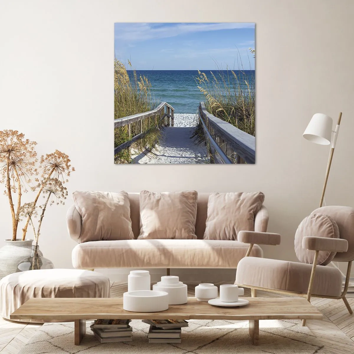 Tablou pe pânză - În soare, în vânt - 60x60 cm