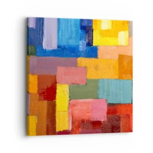 Tablou pe pânză - Fiecare diferită, toate colorate - 30x30 cm